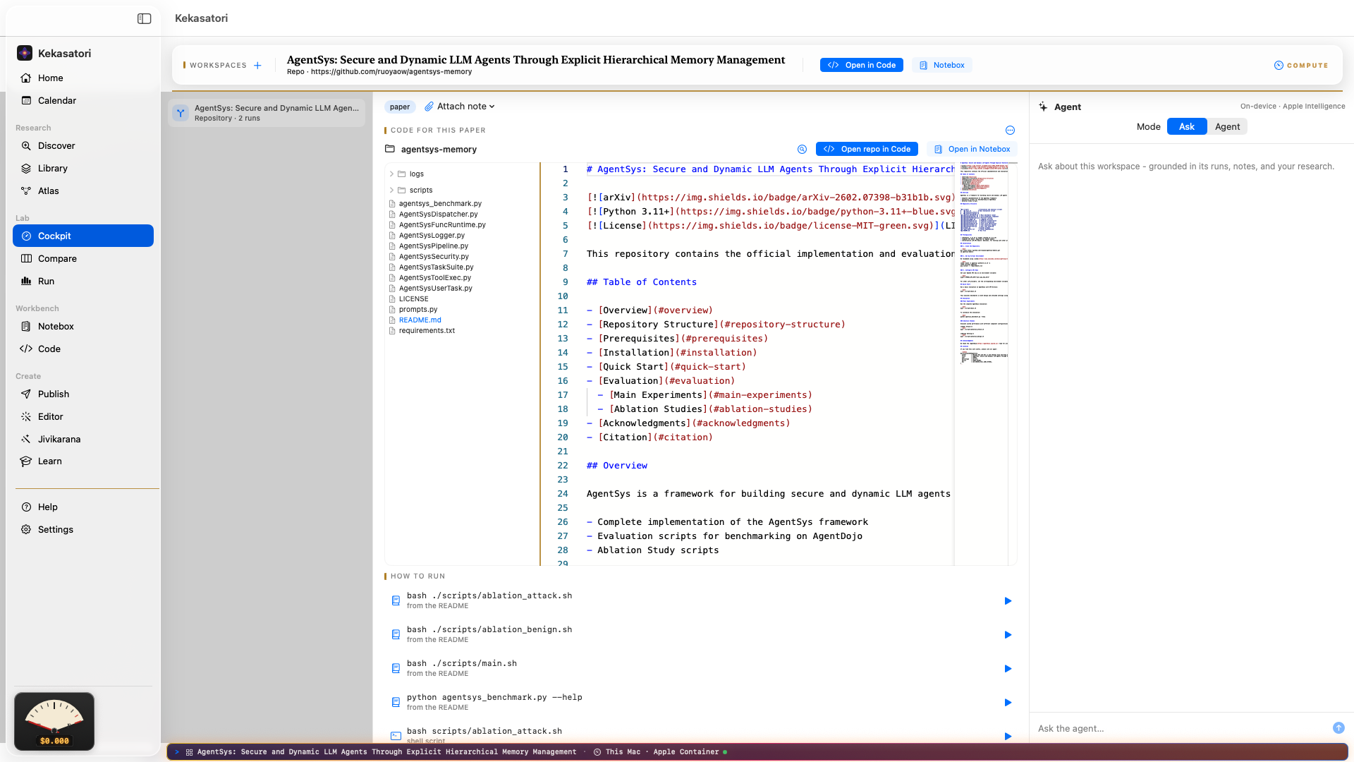 Kekasatori · Cockpit